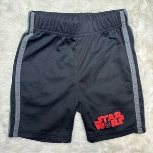 Star Wars Shorts Black, Red, and Grey Size 5
